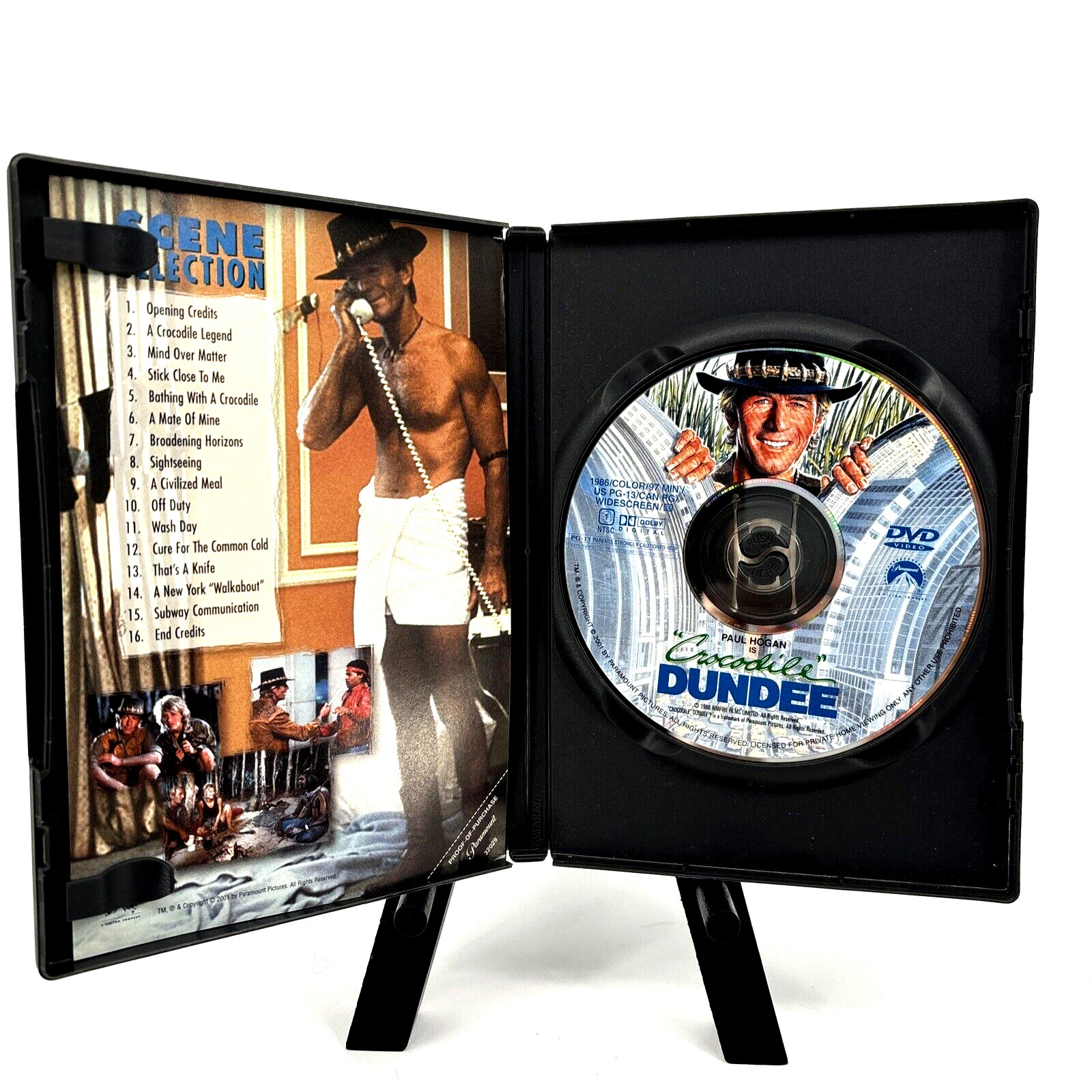 Crocodile Dundee DVD 1986 Widescreen Paul Hogan Region 1 US/Canada Excellent