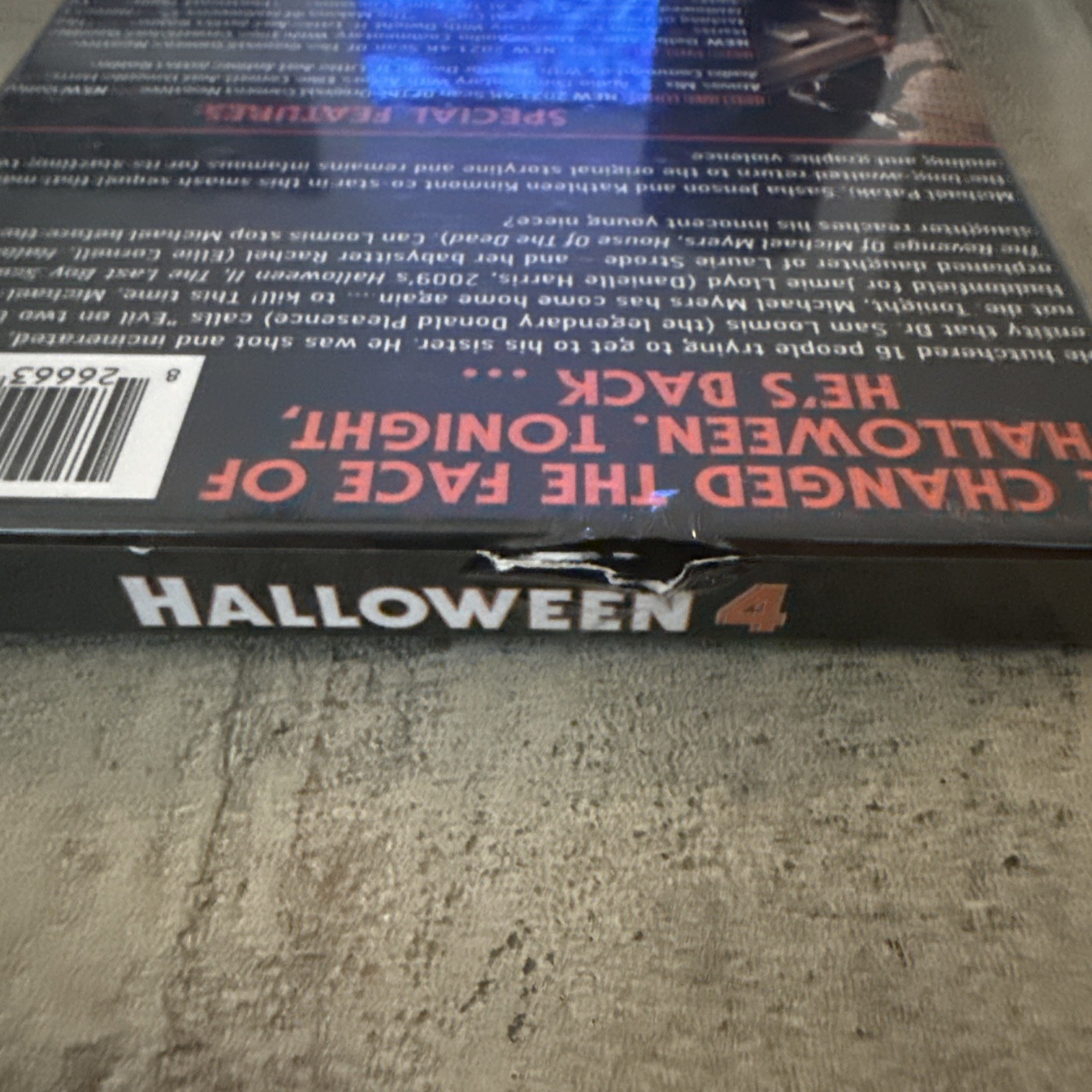 Halloween 4: the Return of Michael Myers (4K UHD, 1988) With OOP Hard Case Read!