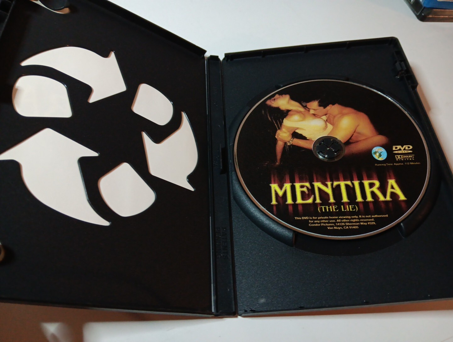 Mentira DVD (The Lie) 2004, Sergio Mayer, Martha Acuna, Rare, Oop, HTF