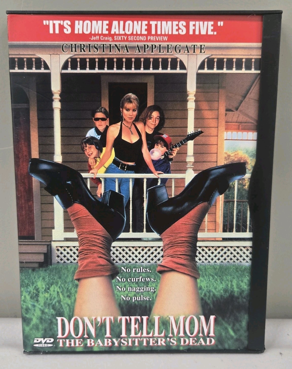 Dont Tell Mom the Babysitters Dead (2000 HBO Home Video DVD, Stephen Herek, PG)