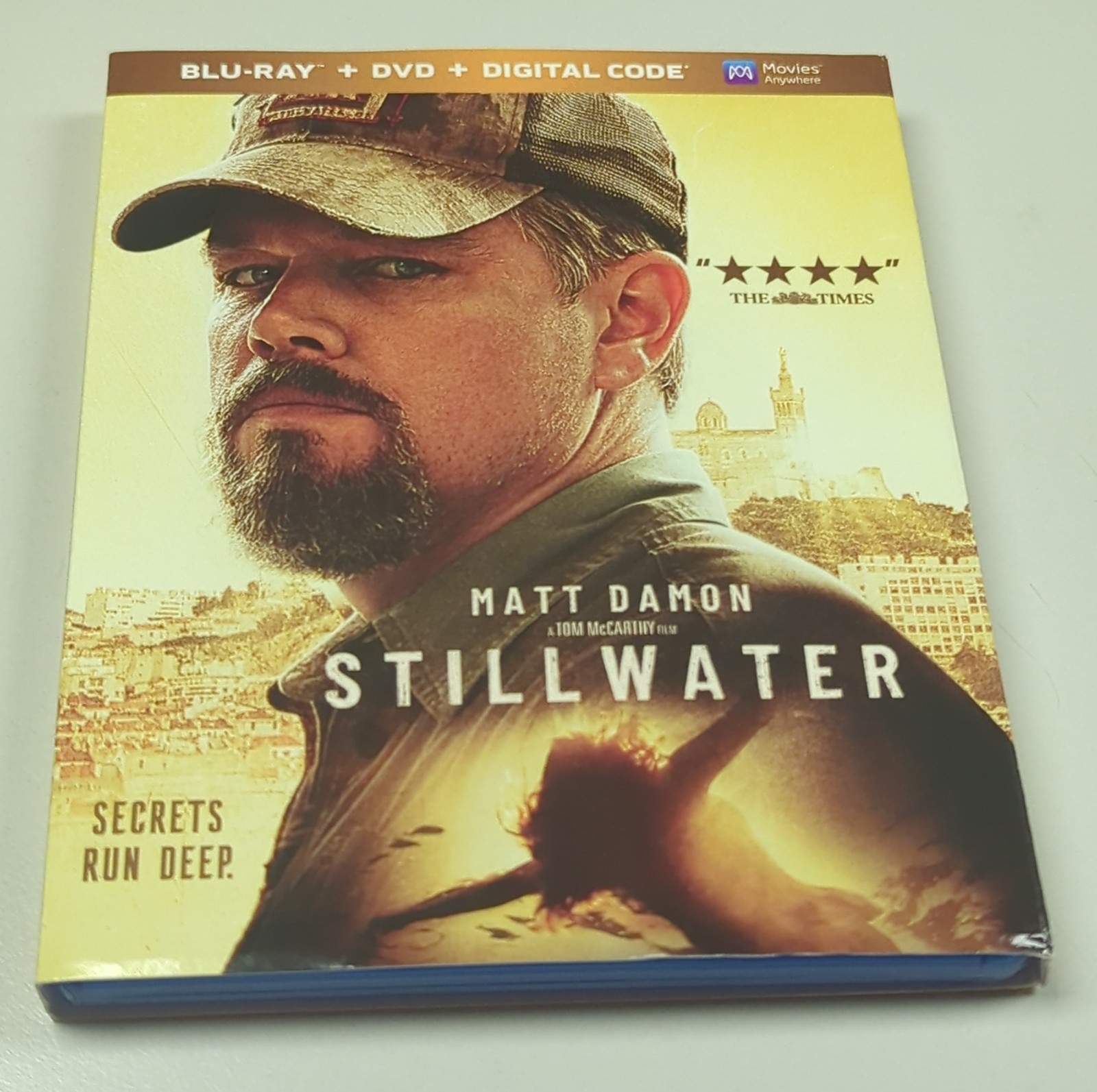 Stillwater (Blu-ray/DVD, 2021, Widescreen) Matt Damon w/Slipcover