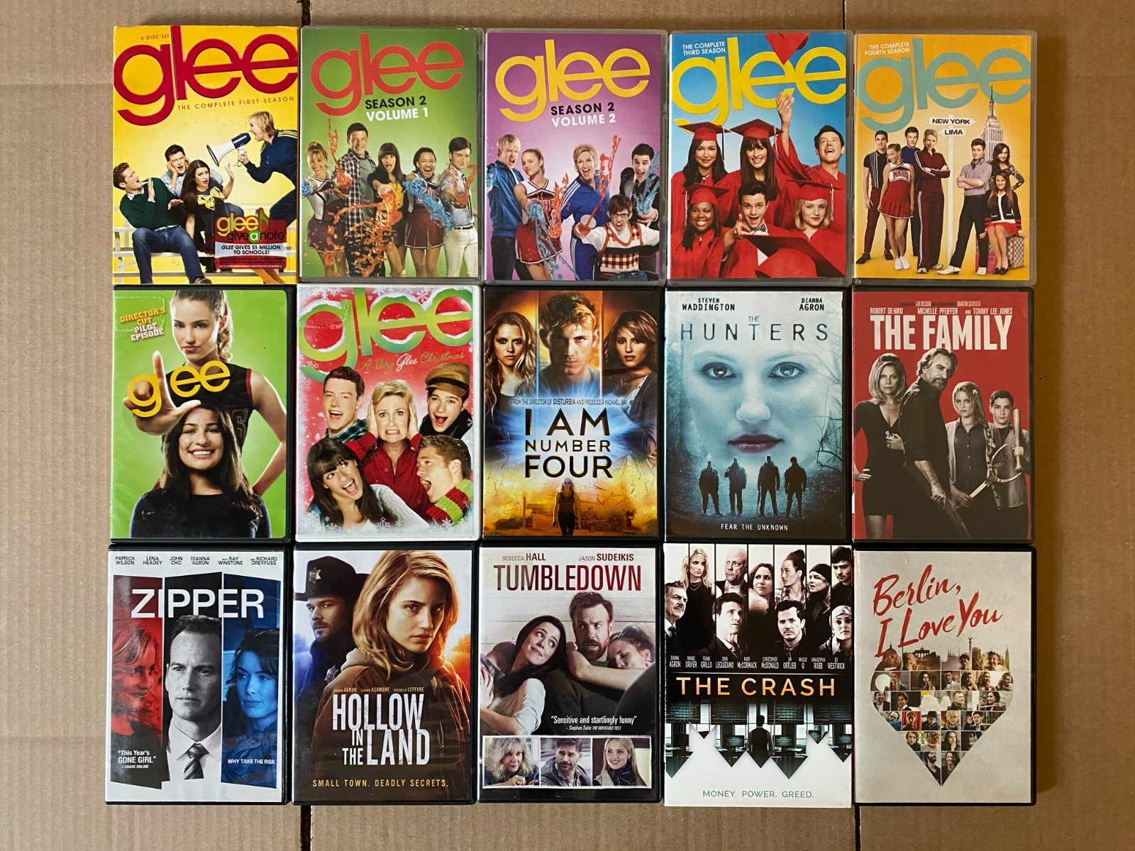 DIANNA AGRON/GLEE DVD Collection! Robert De Niro, Patrick Wilson
