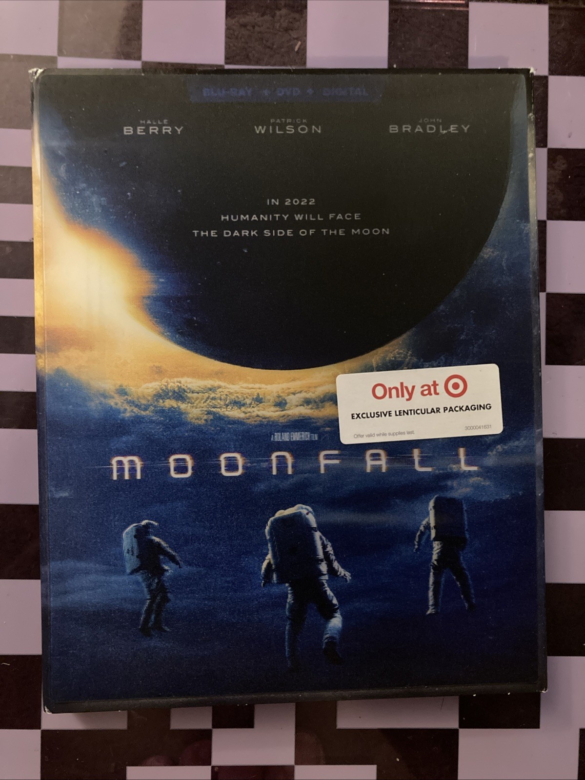 🌑 NEW MOONFALL Blu-Ray + DVD Target Exclusive w/ Lenticular Slipcover