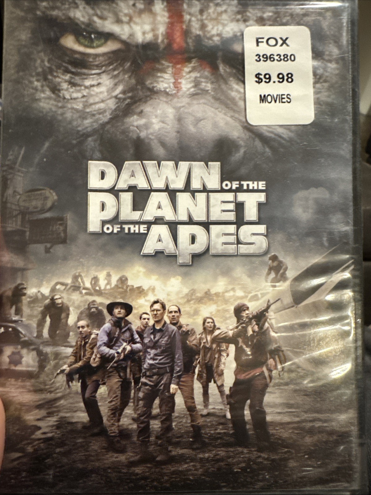 Dawn of the Planet of the Apes (DVD, 2014)