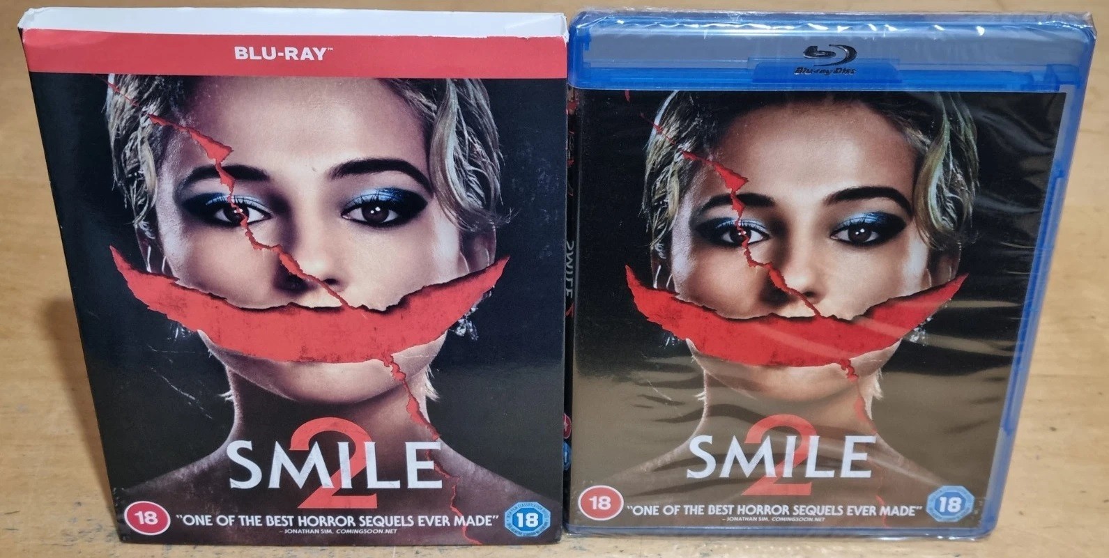 SMILE 2 (2024) Blu-Ray with slipcover BRAND NEW (USA Compatible)