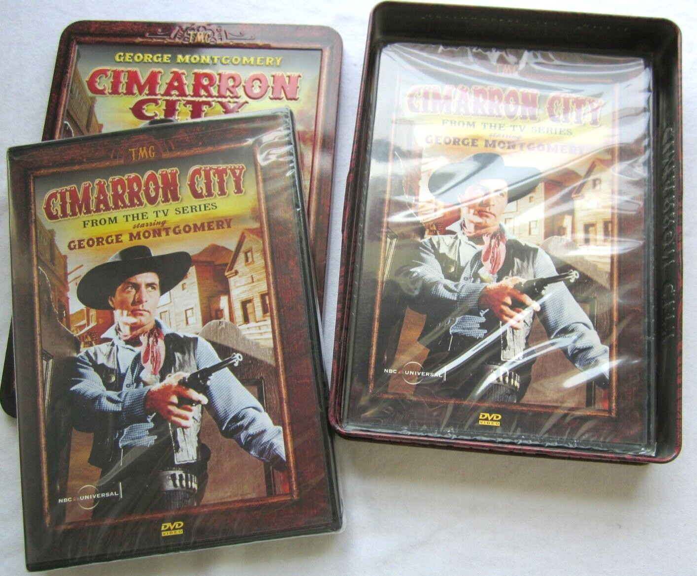 The Cimarron City 2 DVD Tin Storage Set-New/Sealed