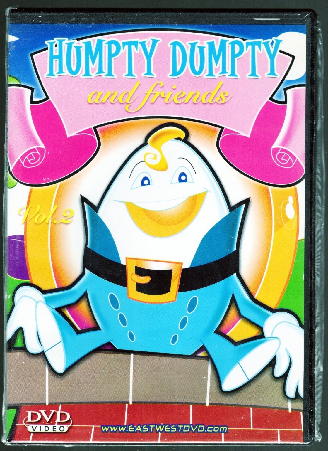 Humpty Dumpty and Friends DVD 60 min Animated Fairytale Classics
