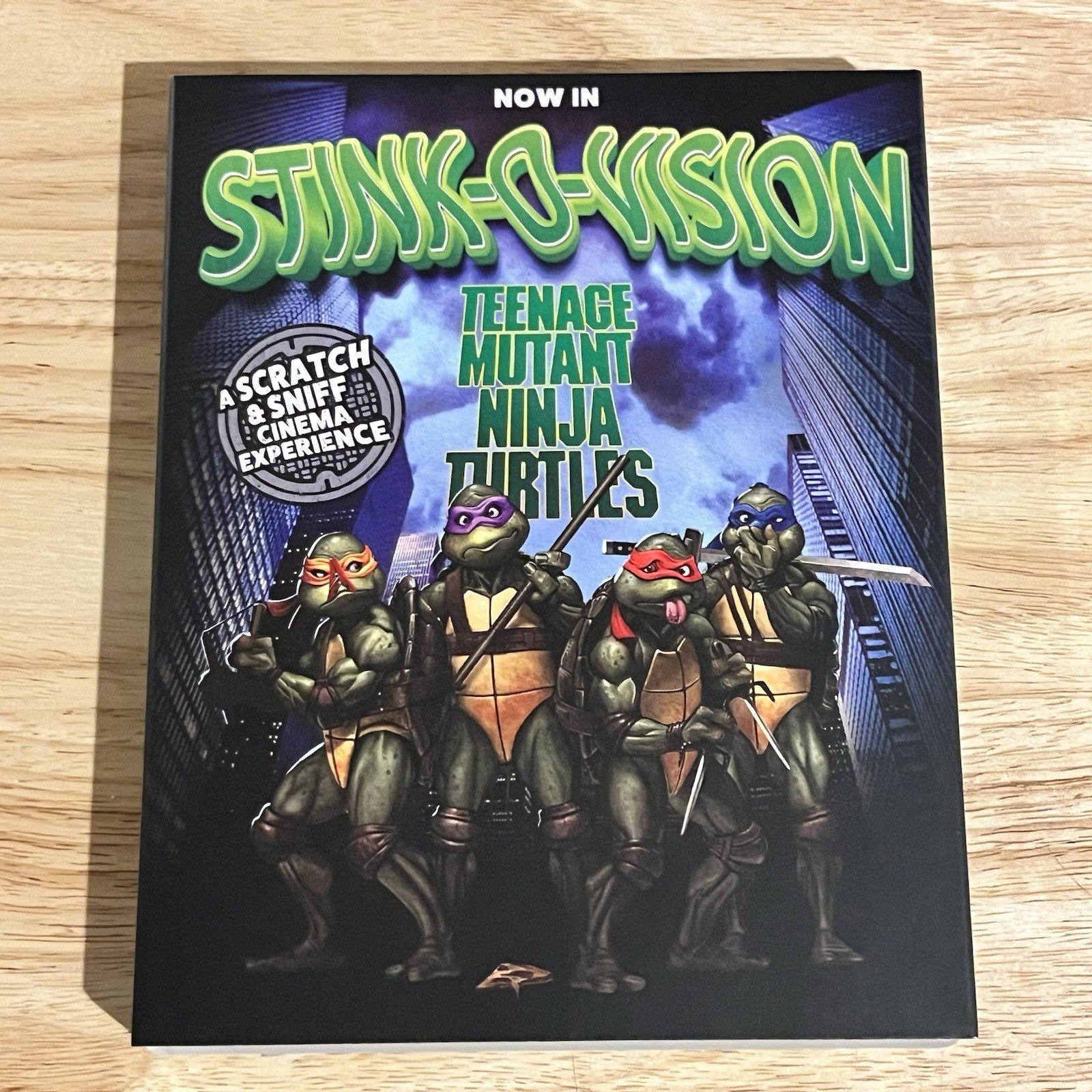 Teenage Mutant Ninja Turtles Stink-O-Vision Blu-ray 1990 Umbrella Ltd Slipcover