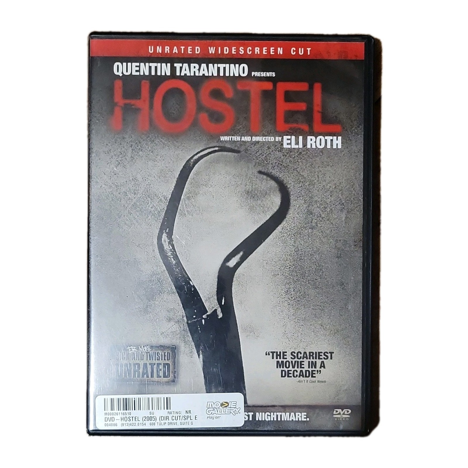 Lionsgate Hostel DVD NR 2005 Unrated Widescreen Commentary Addl Scenes 94 min