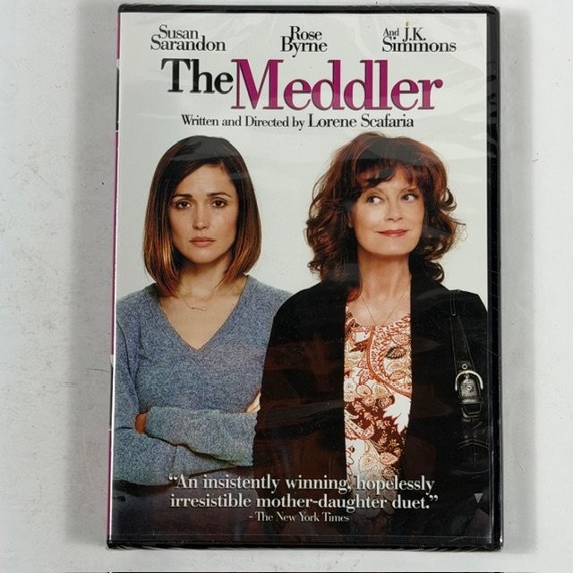 The Meddler DVD 2016 Susan Sarandon Rose Byrne J.K. Simmons NEW SEALED