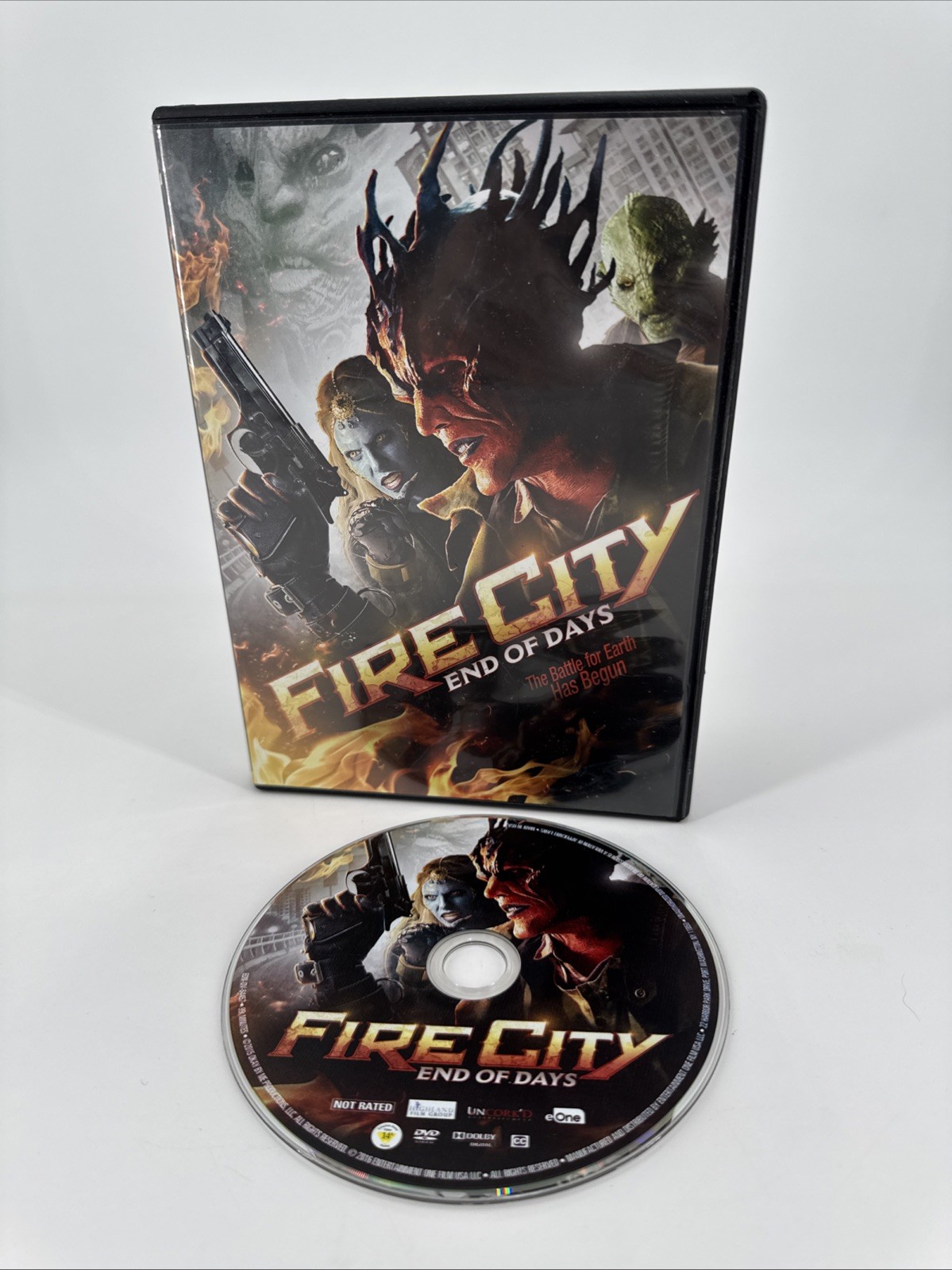 Fire City: End of Days (2015) DVD Horror Fantasy Tobias Jelinek Kristin Minter