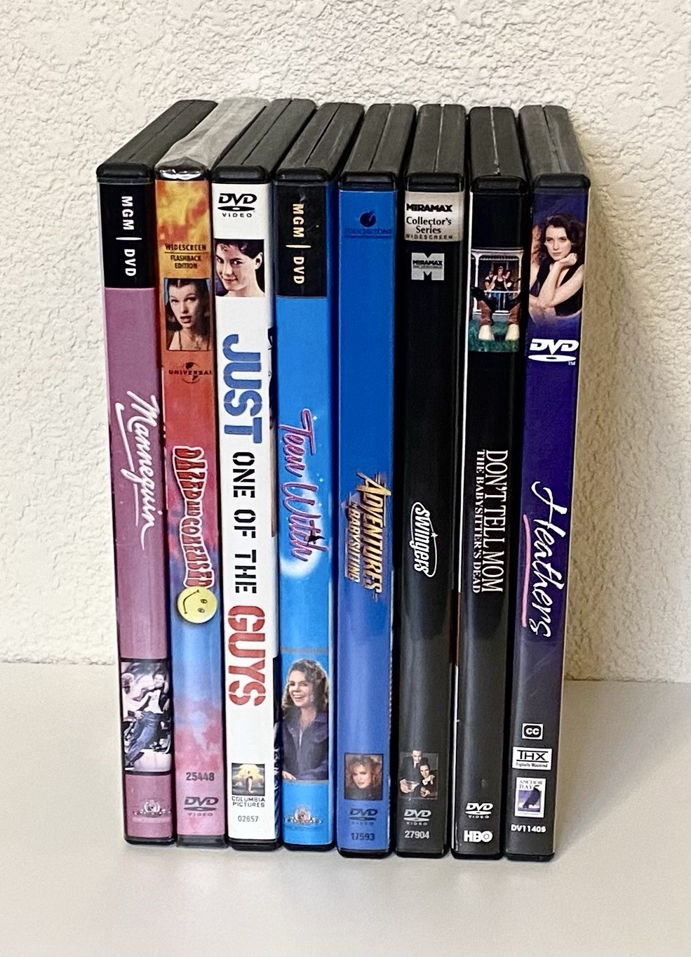 1980’s & 90s Cult Classic Films on DVD, Lot Of 8 Heathers, Teen Witch