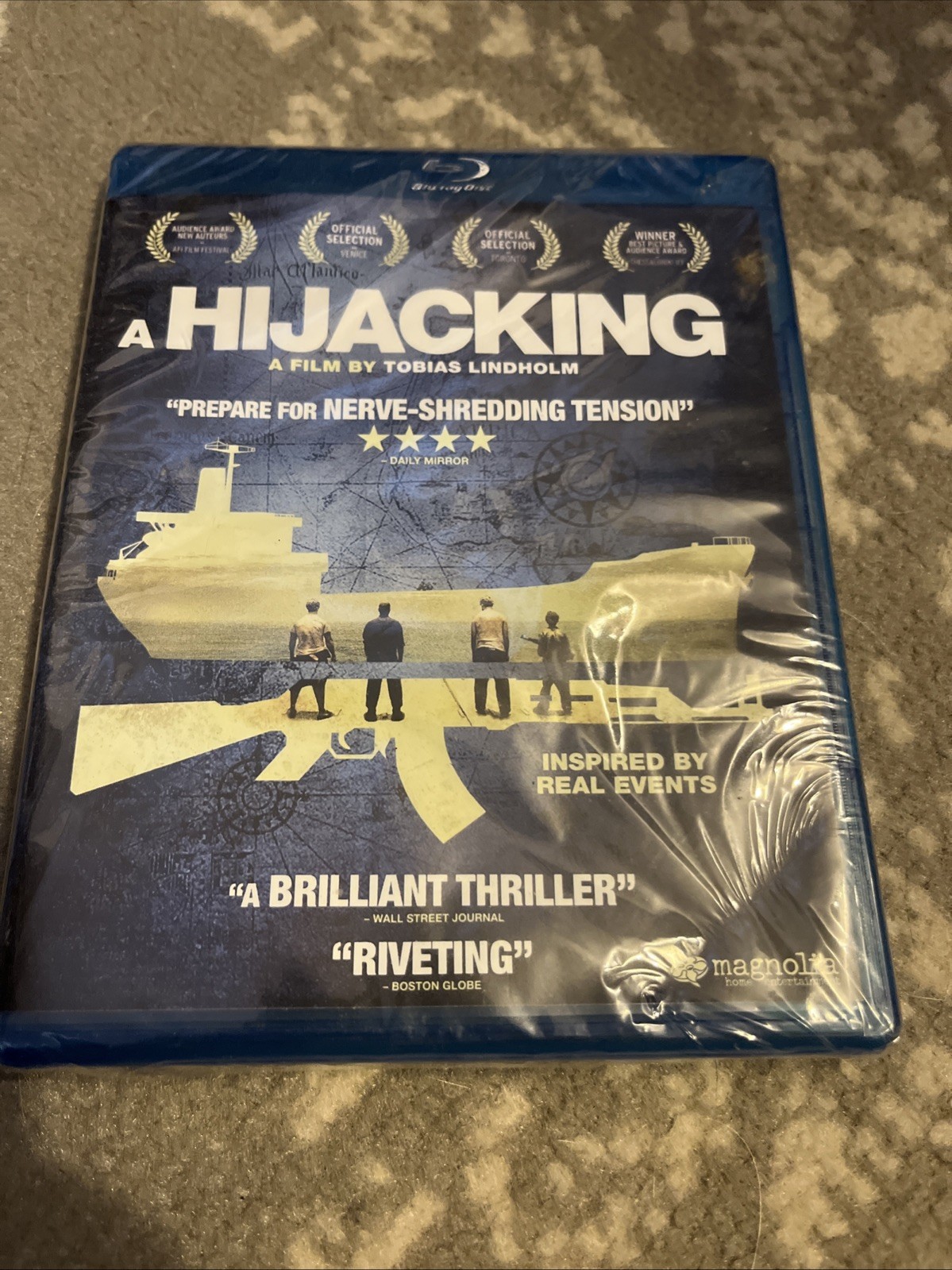 A Hijacking (Blu-ray, 2012) New Sealed Special Features Nerve/Shredding Tension
