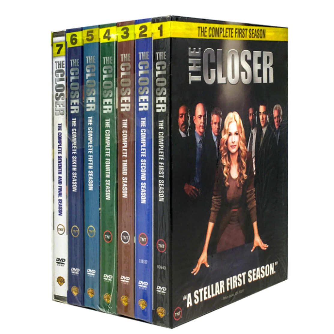 THE CLOSER Complete Series Collection on DVD Seasons 1-7 *Season 1 2 3 4 5 6 7*