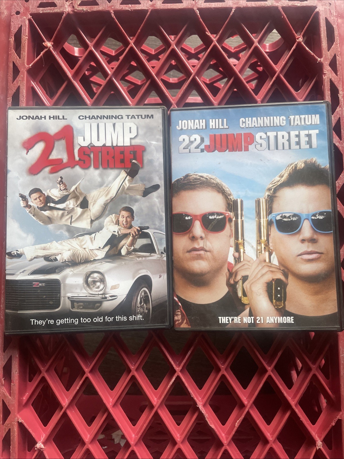 21 & 22 Jump Street DVDs (2012 & 2014) Channing Tatum Jonah Hill – Comedy