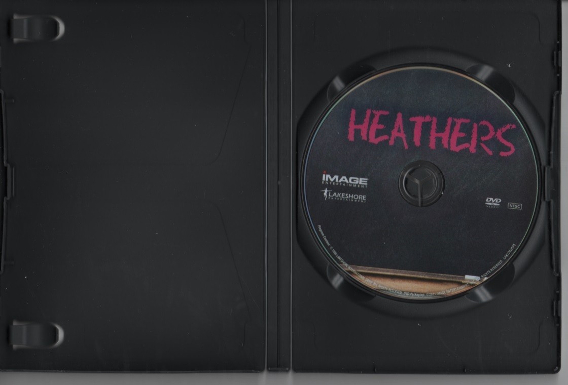 Heathers (DVD 1988) Winona Ryder Christian Slater Shannon Doherty FREE SHIPPING