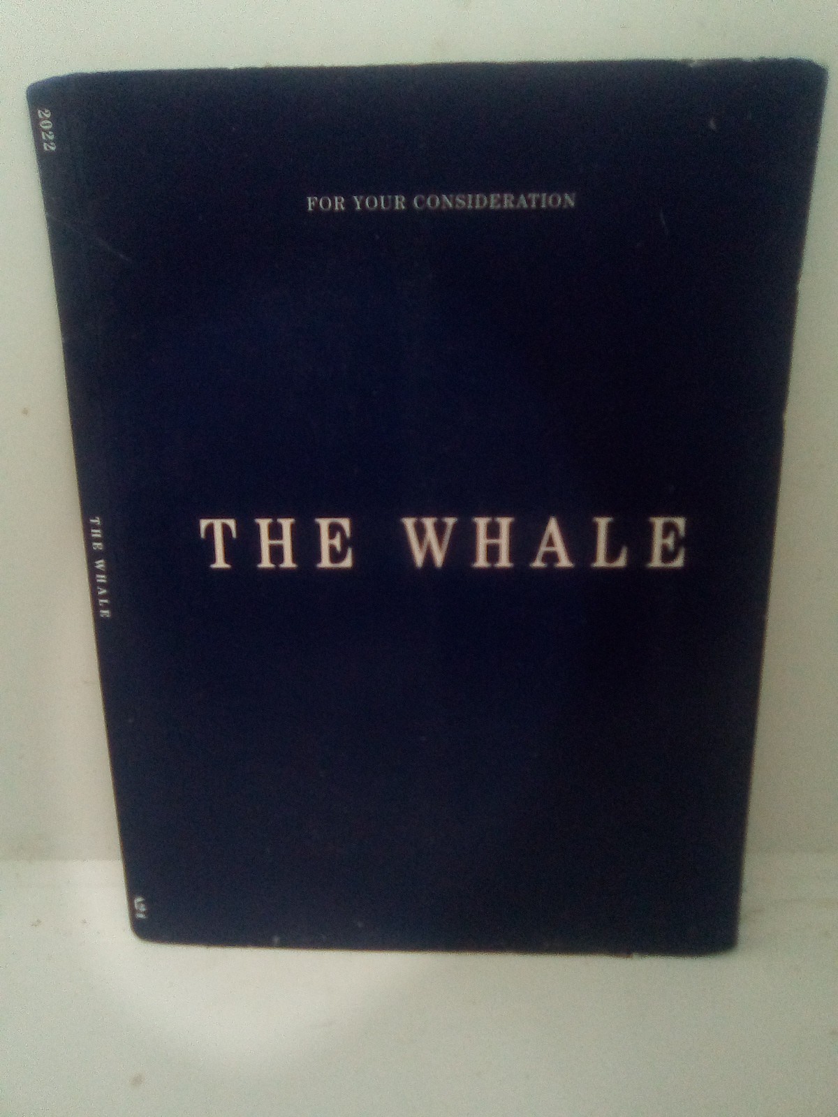 The Whale FYC DVD 2022 Brendan Fraser Sadie Sink Hong Chau Darren Aronofsky A24