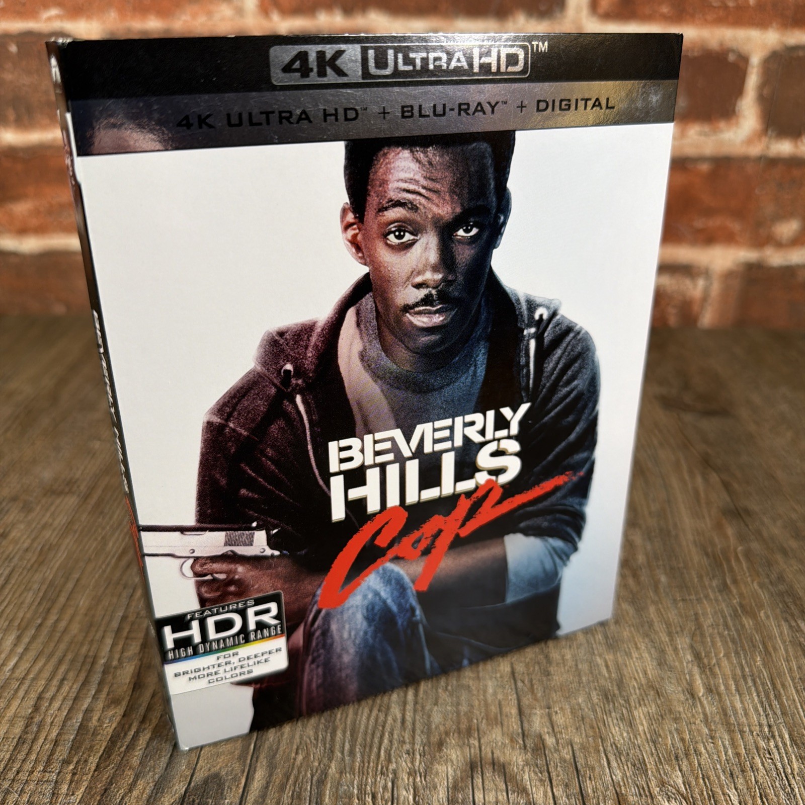 Beverly Hills Cop (4K Ultra HD, Blu-ray, 1984) w/OOP Slipcover Eddie Murphy