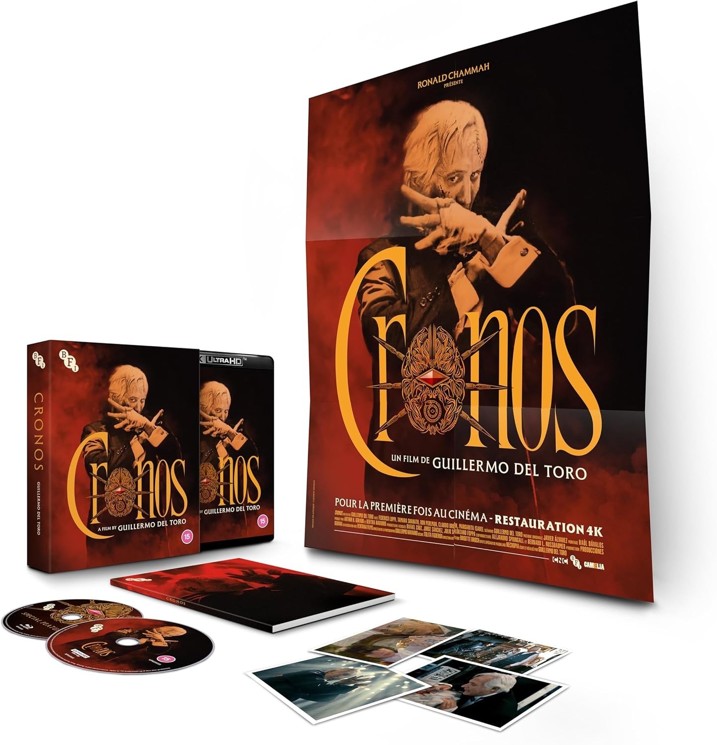 CRONOS (1992) 4K UHD Blu-Ray Limited Edition NEW (4K disc is USA Compatible)
