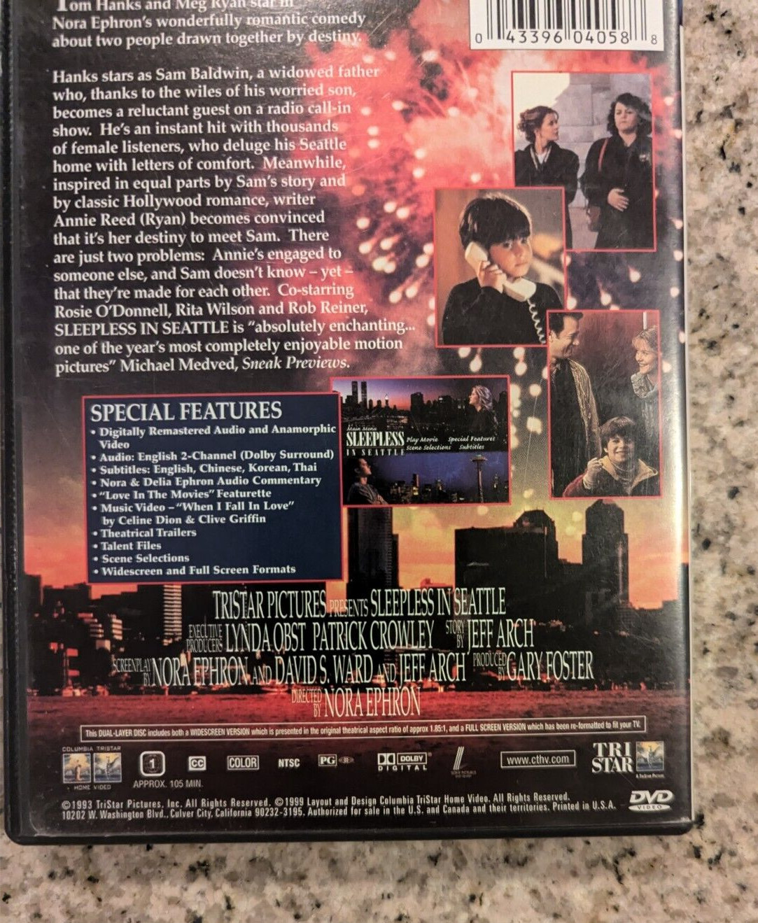 Sleepless in Seattle (Special Edition) – DVD – Very Good – Rob Reiner,Ross Mali