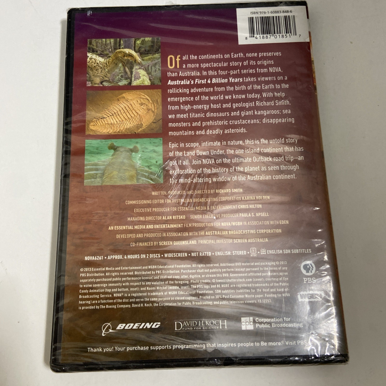 Nova: Australia’s First 4 Billion Years-PBS- Small Damaged On Plastic-still 👌👍