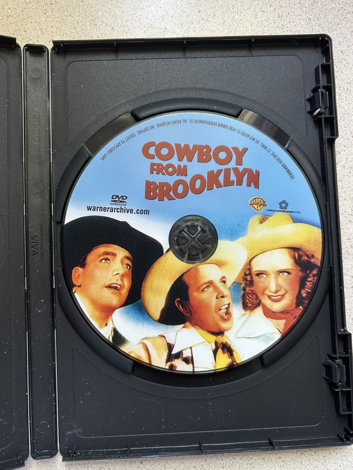 Cowboy From Brooklyn (DVD, 1938, WARNER ARCHIVES)