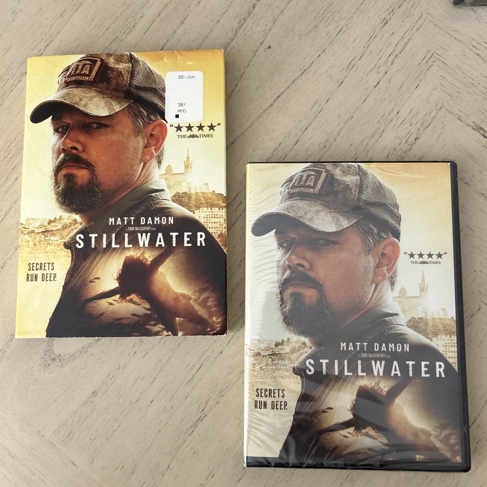 Stillwater (DVD 2021) Matt Damon Secrets Run Deep – NEW