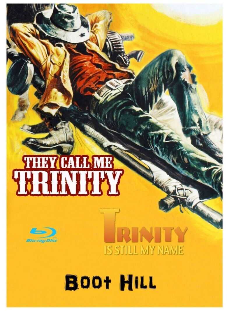 Trinity Trilogy Blu-Ray 1970 3 Movie Comedy Western Terence Hill Bud Spencer
