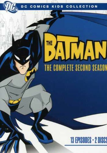 BATMAN : THE COMPLETE SECOND SEASON (DVD) VG Disc + Cover Art – NO CASE