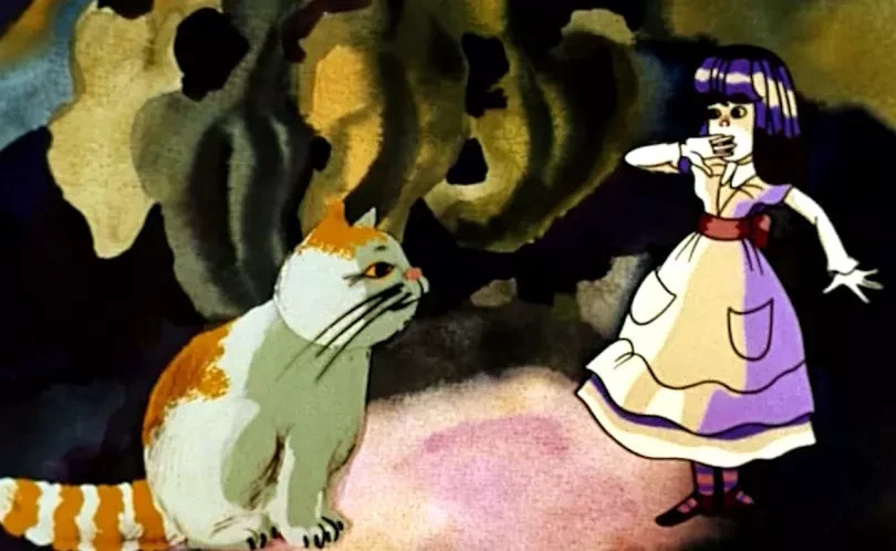 DVD Alice in wonderland / Алиса в Стране чудес. Lang: Russian, English, French