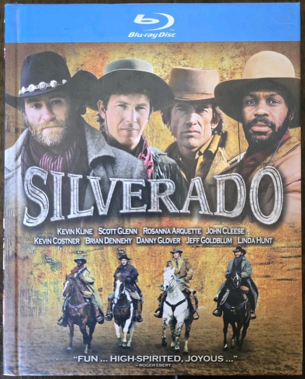 Silverado (Blu-ray, 2009) Limited Edition DigiBook Kevin Costner Kevin Kline