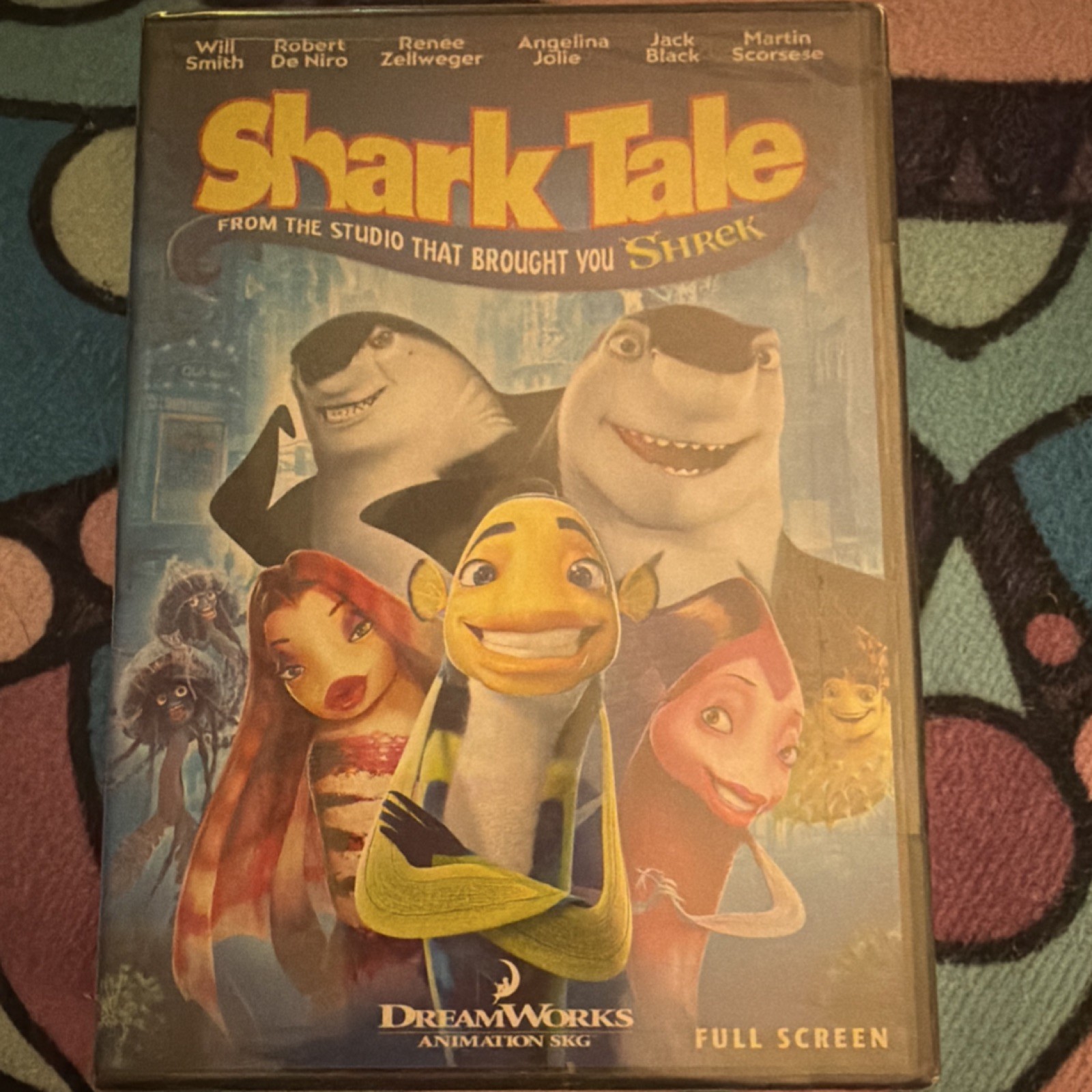DreamWorks Animation Shark Tale DVD Will Smith Robert De Niro Full Screen