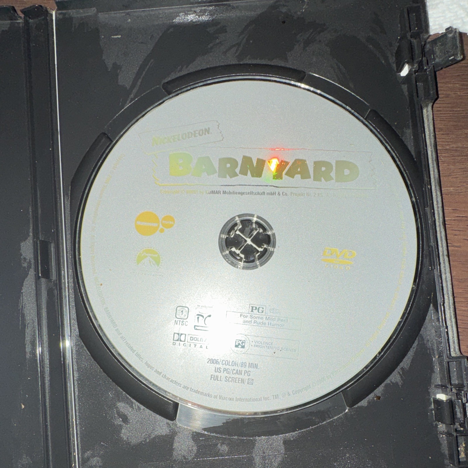 Paramount Pictures Barnyard: The Original Party Animals DVD PG 2006 FS 89min R1