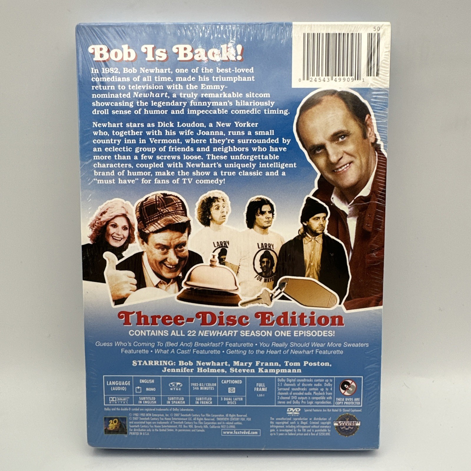 Newhart: the Complete First Season (DVD, 1982)