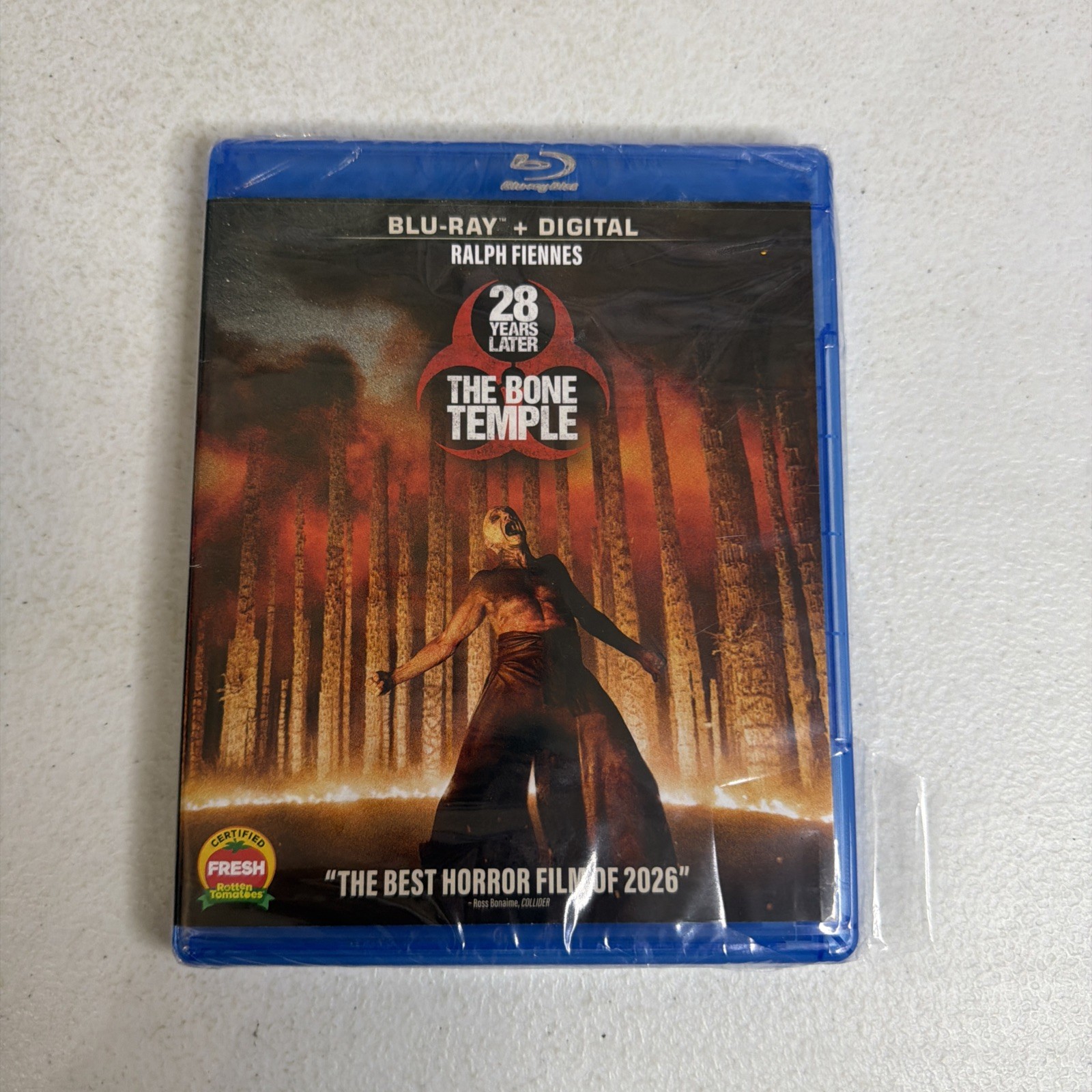 28 Years Later: The Bone Temple (Blu-ray, 2026) Ralph Fiennes NO DIGITAL CODE