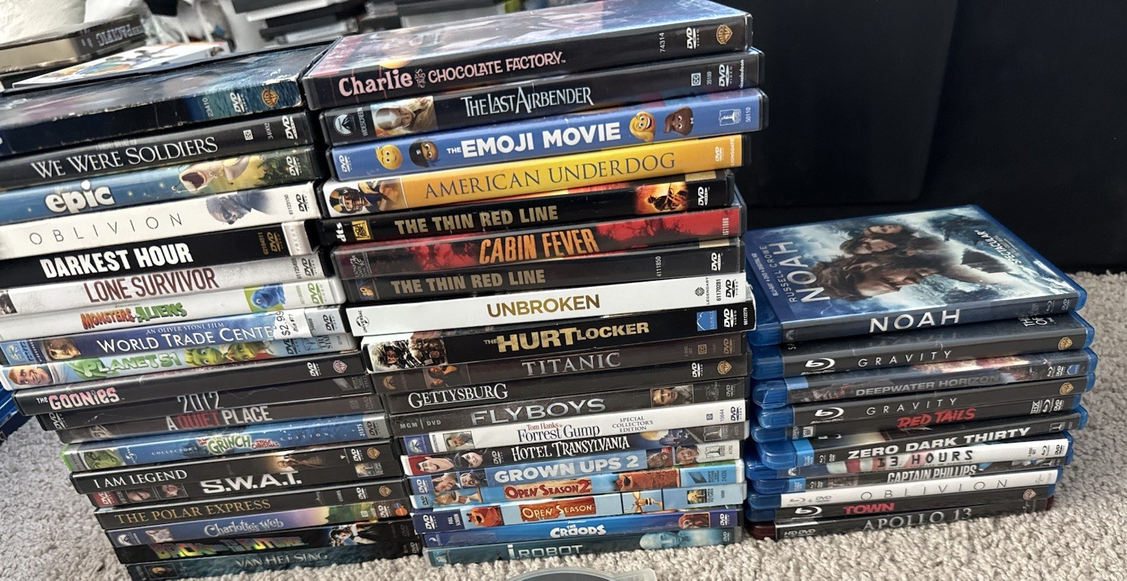 DVD Movie Mixed Lot – Assorted/Various Titles (Multiple Movies Collection)