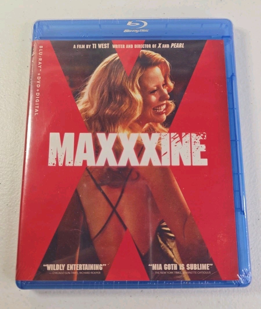 Maxxxine (Blu Ray, DVD, Digital) Brand New