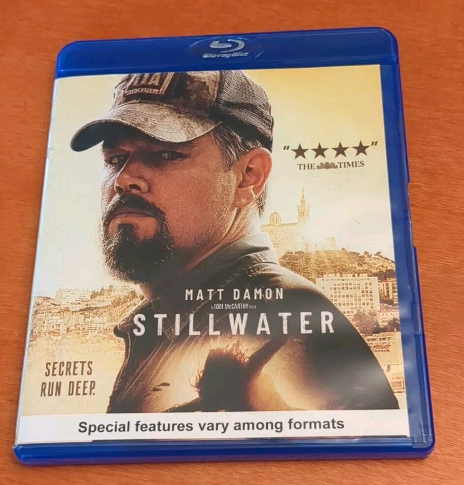 Stillwater Blu-ray Tom McCarthy Matt Damon Camille Cottin Abigail Breslin