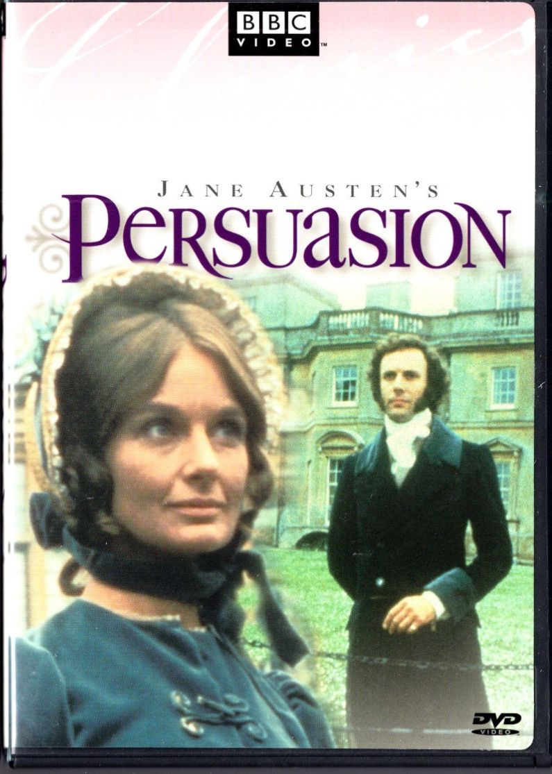 PERSUASION Jane Austen DVD Romance BBC Ann Fairbank Bryan Marshall