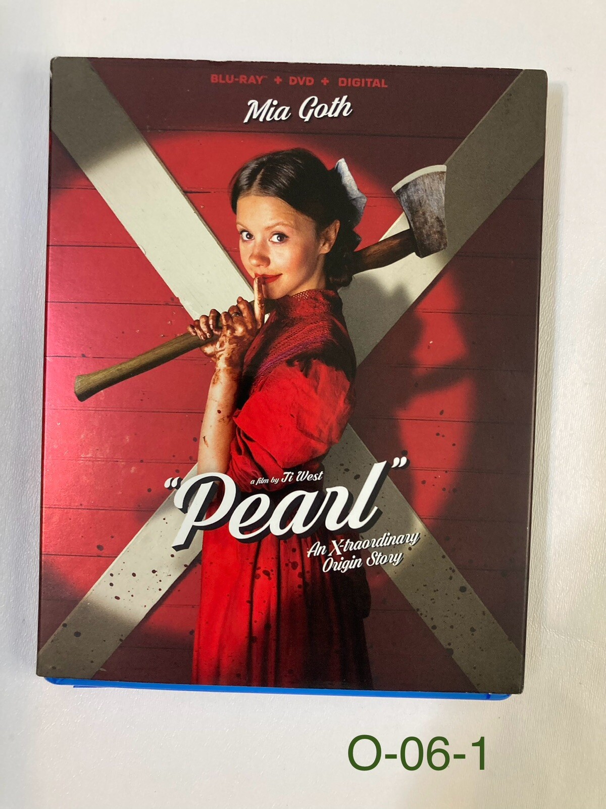 Pearl [Blu-ray/DVD] by Ti West: Used? Damaged case – Digital not guaranteed