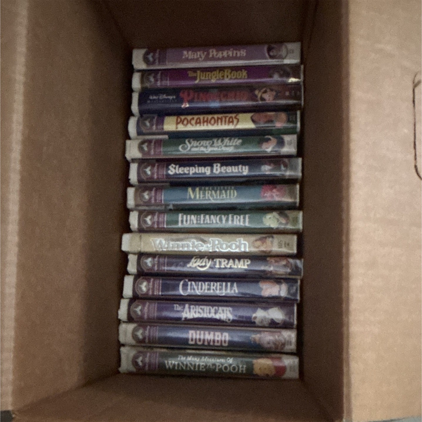 Disney DVD Movie Lot – Mixed Titles – Multiple Titles (Masrerpiece Edition) lot