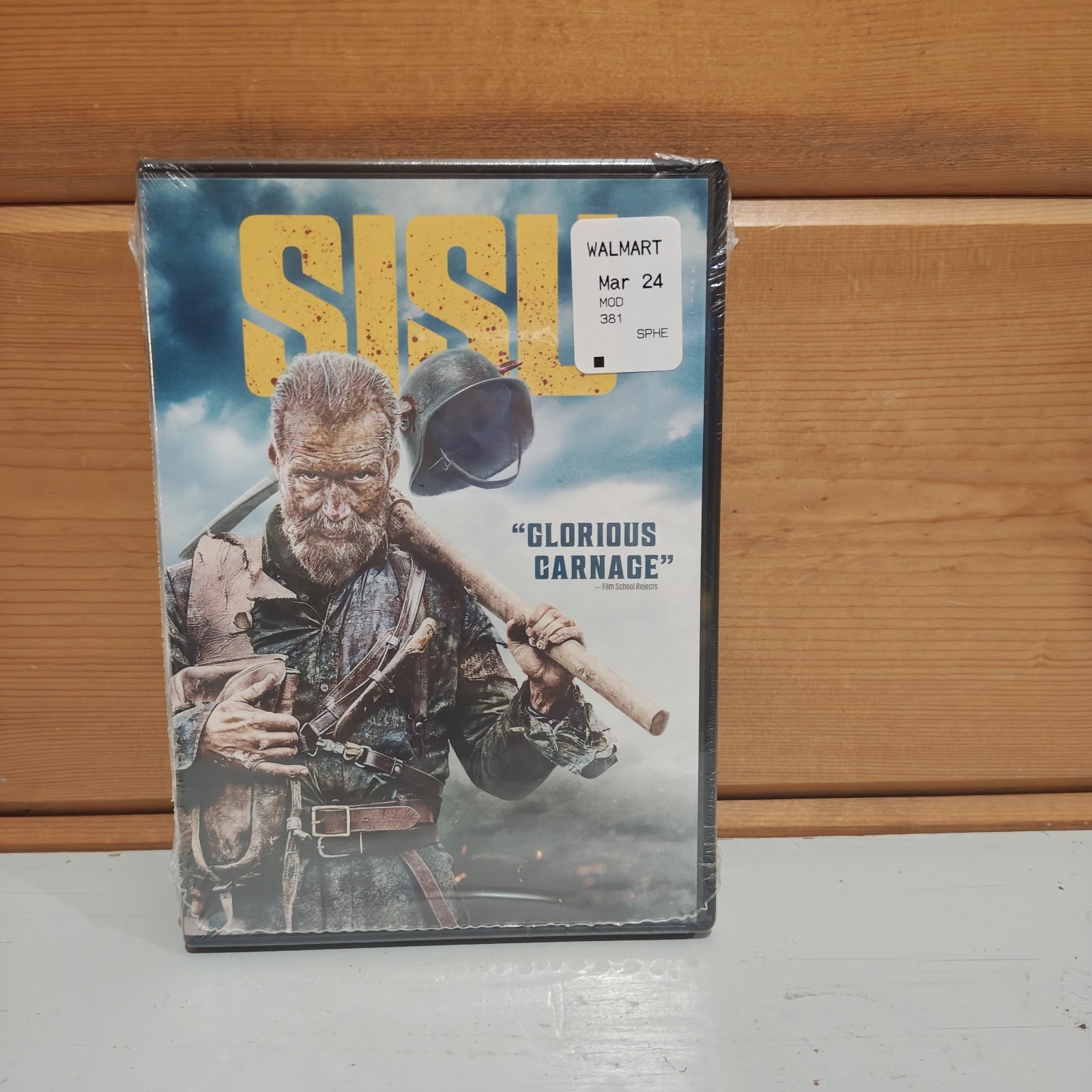 Sisu (DVD, 2023) Brand New Sealed – 031398340119 Glorious Carnage