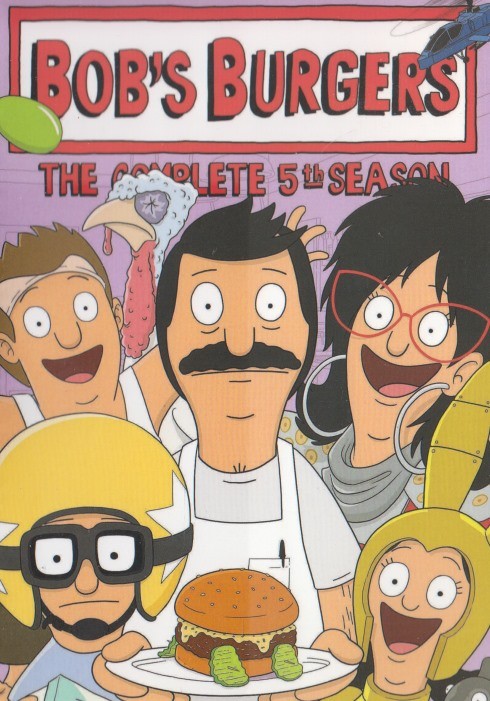 Bob’s Burgers: The Complete 5th Season 3-Disc DVD VIDEO TV SHOW animated comedy