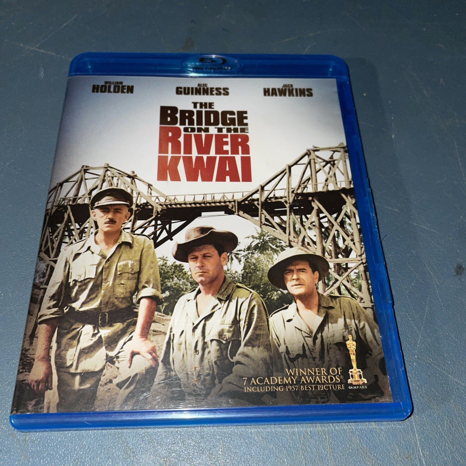 The Bridge on the River Kwai (20Blu-ray, 1957) William Holden Alec Guiness MINT