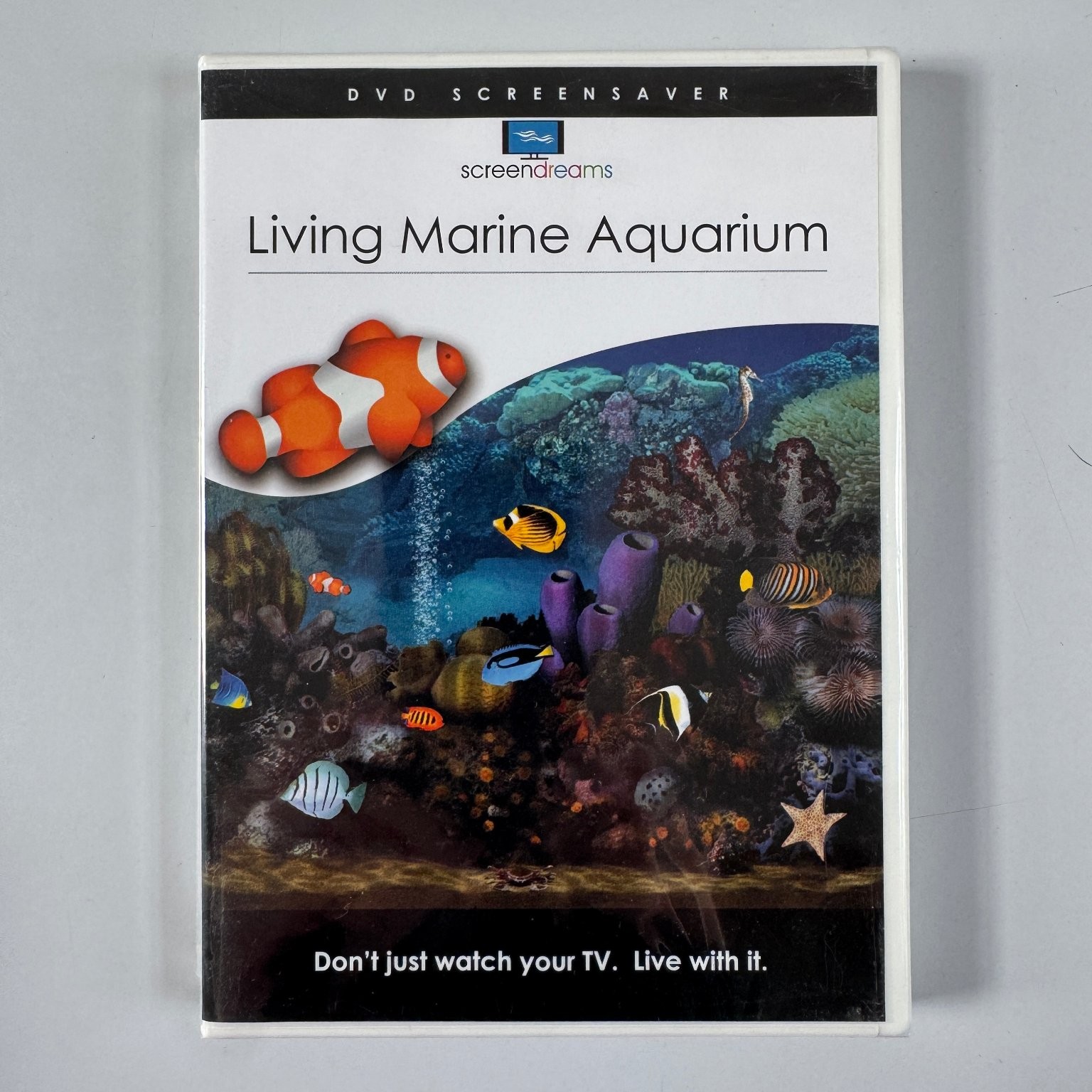 Living Marine Aquarium DVD Screensaver 2004 Dolby Digital NTSC 108 Min
