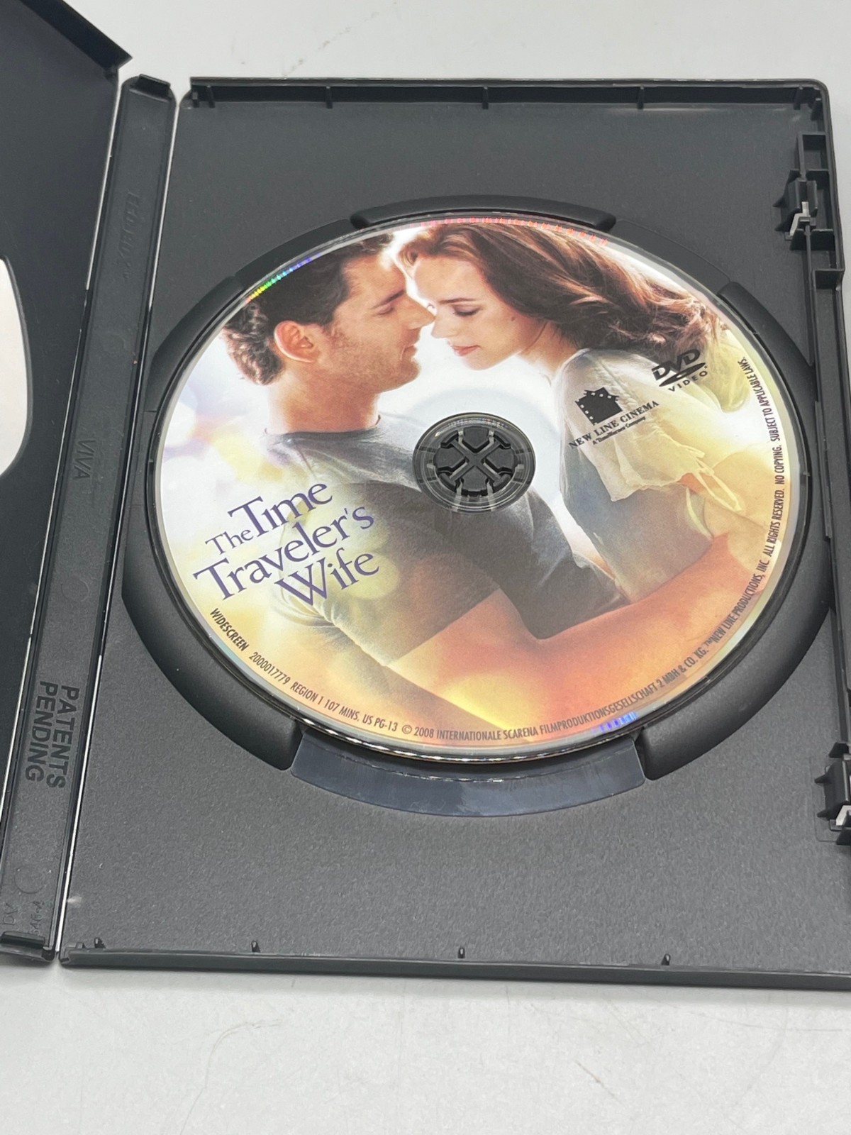 The time traveler’s wife DVD 2008 english 107 min PG-13 new line cinema READ