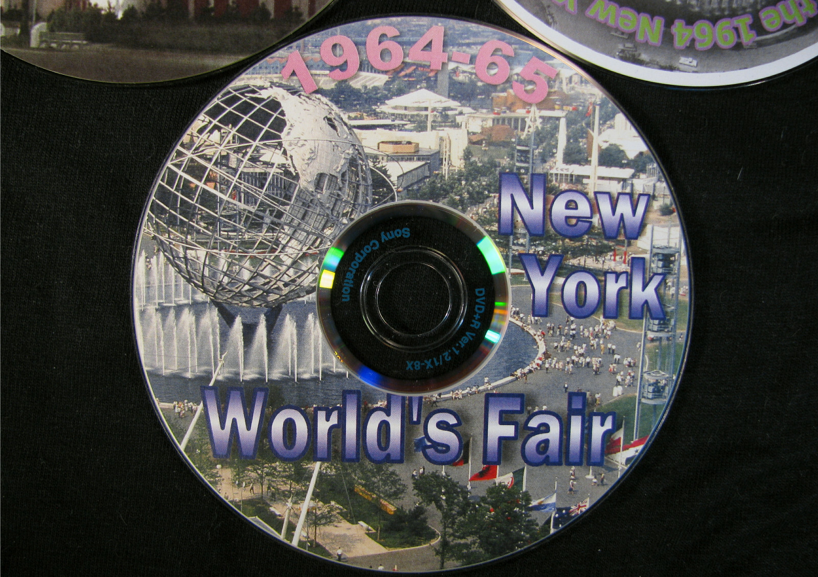 1964 1965 Worlds Fair DVD Unisphere Flushing Historic Panorama City of New York