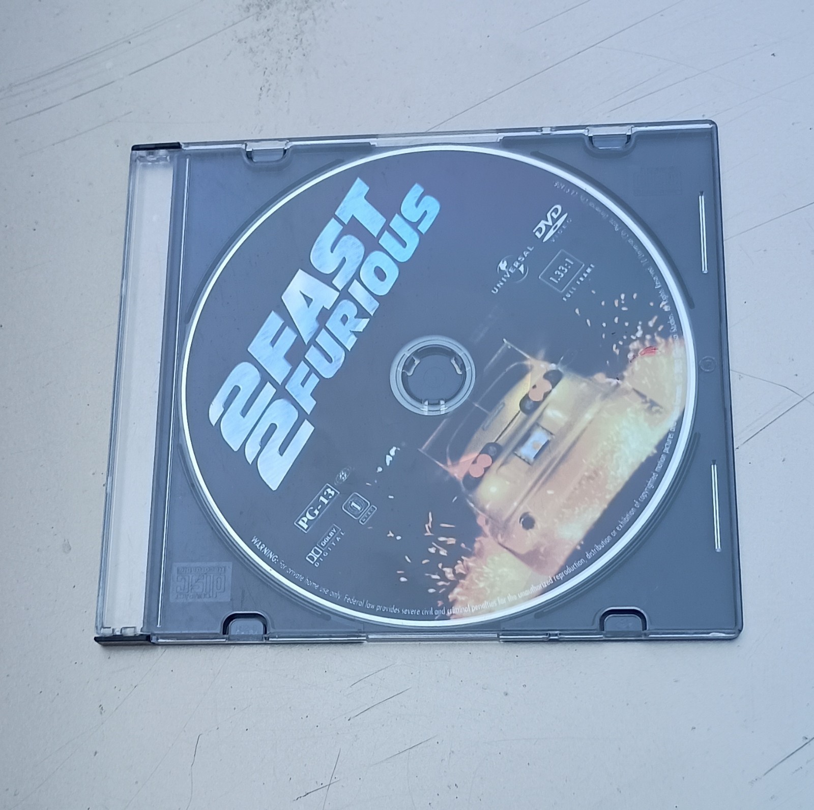 Universal 2 Fast 2 Furious DVD PG-13 1.33:1 Jewel Case Region 1 NTSC 108 min