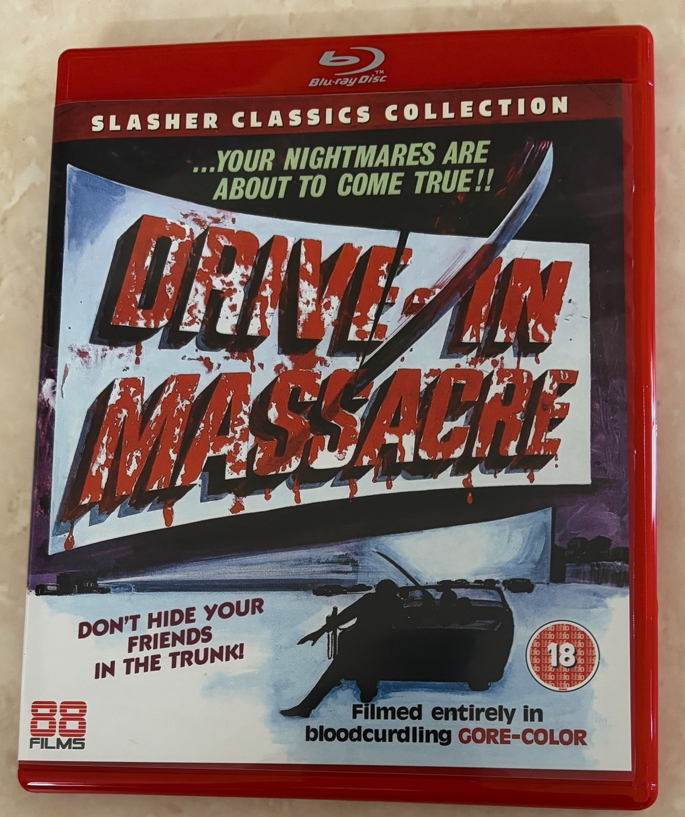 Drive-In Massacre Blu-Ray 88 Films Slasher Collection W/ Booklet Region B