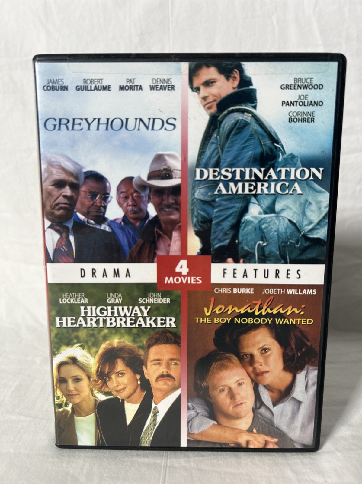 Greyhounds/Destination America/Highway Heartbreaker/Jonathan: The Boy Nobody DVD